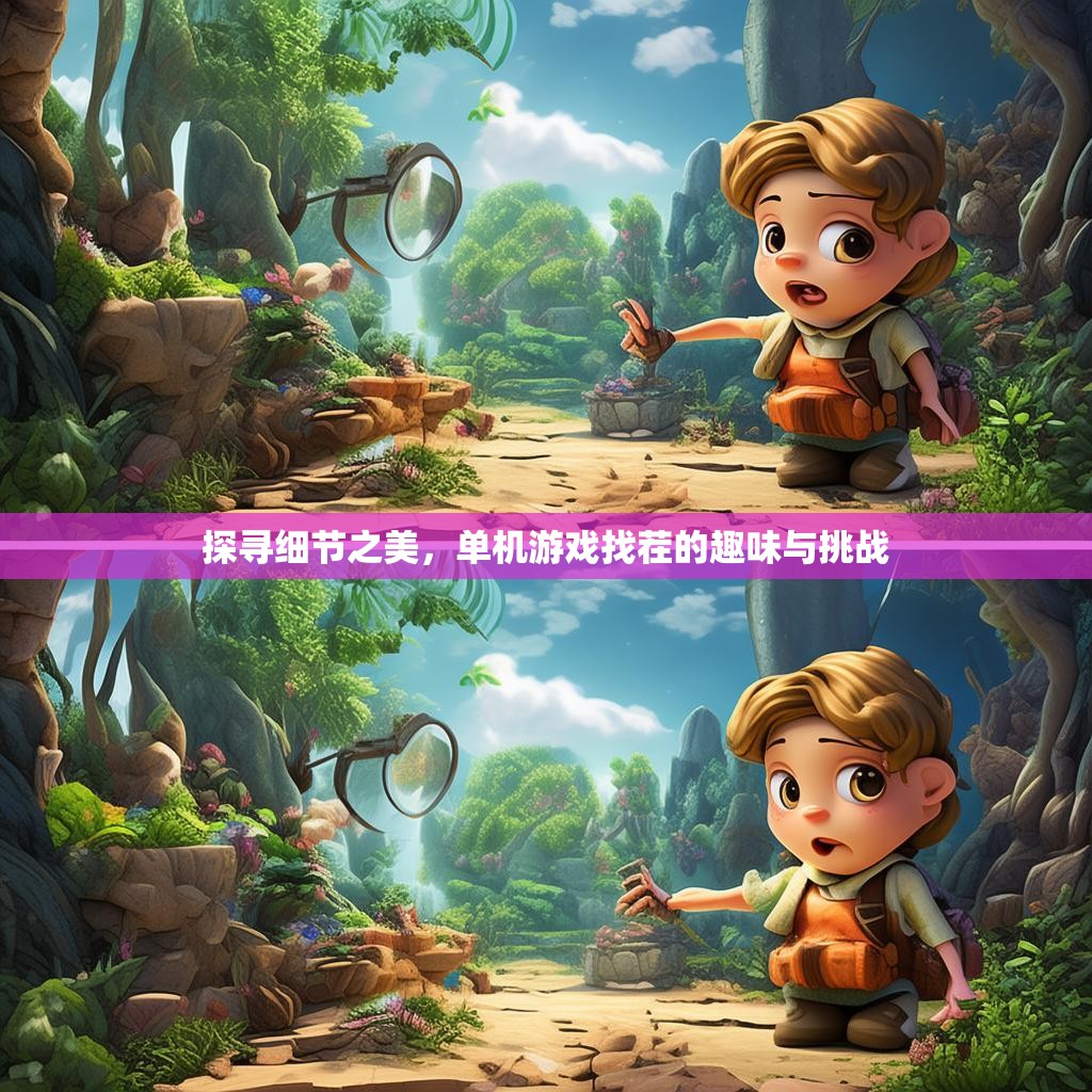 探寻细节之美，单机游戏找茬的趣味与挑战