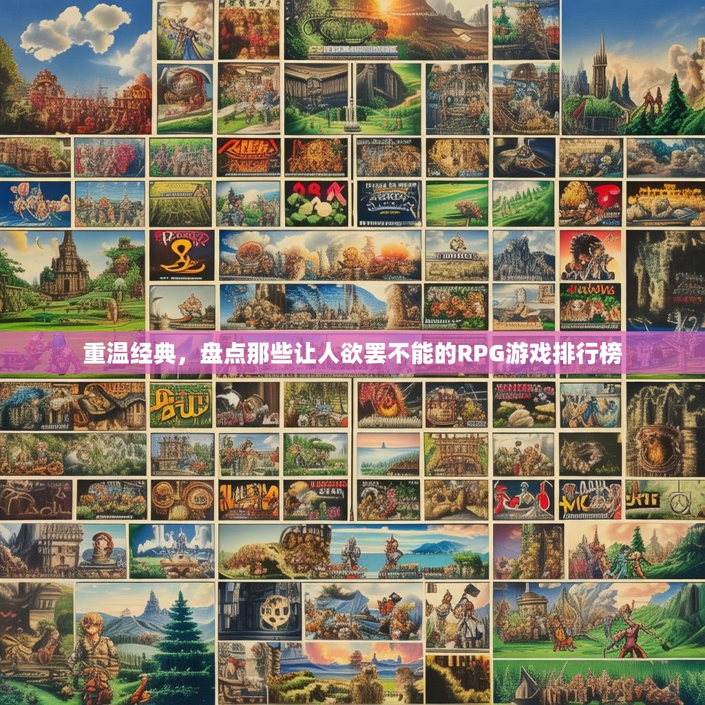 重温经典，盘点那些让人欲罢不能的RPG游戏排行榜