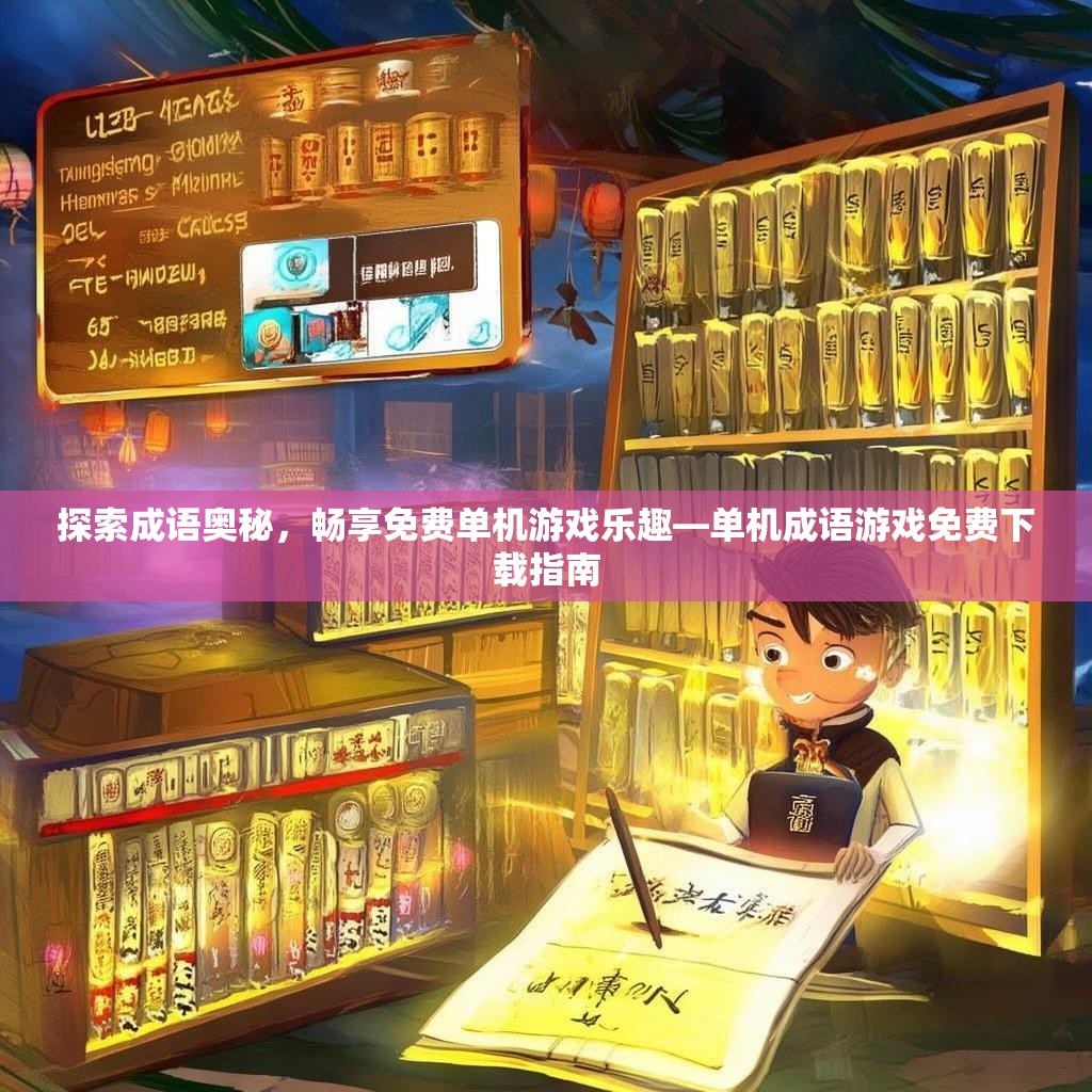 探索成语奥秘，畅享免费单机游戏乐趣—单机成语游戏免费下载指南