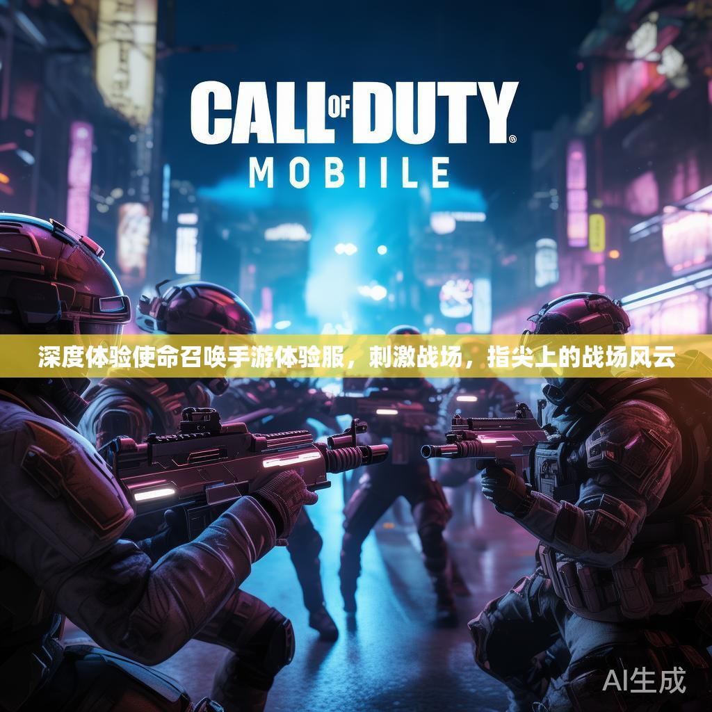 深度体验使命召唤手游体验服，刺激战场，指尖上的战场风云