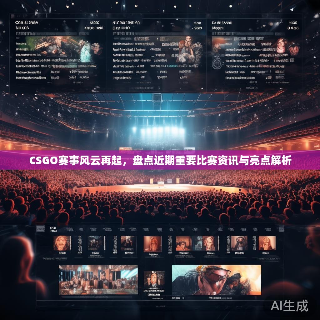 CSGO赛事风云再起，盘点近期重要比赛资讯与亮点解析