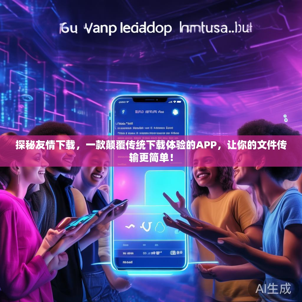 探秘友情下载，一款颠覆传统下载体验的APP，让你的文件传输更简单！