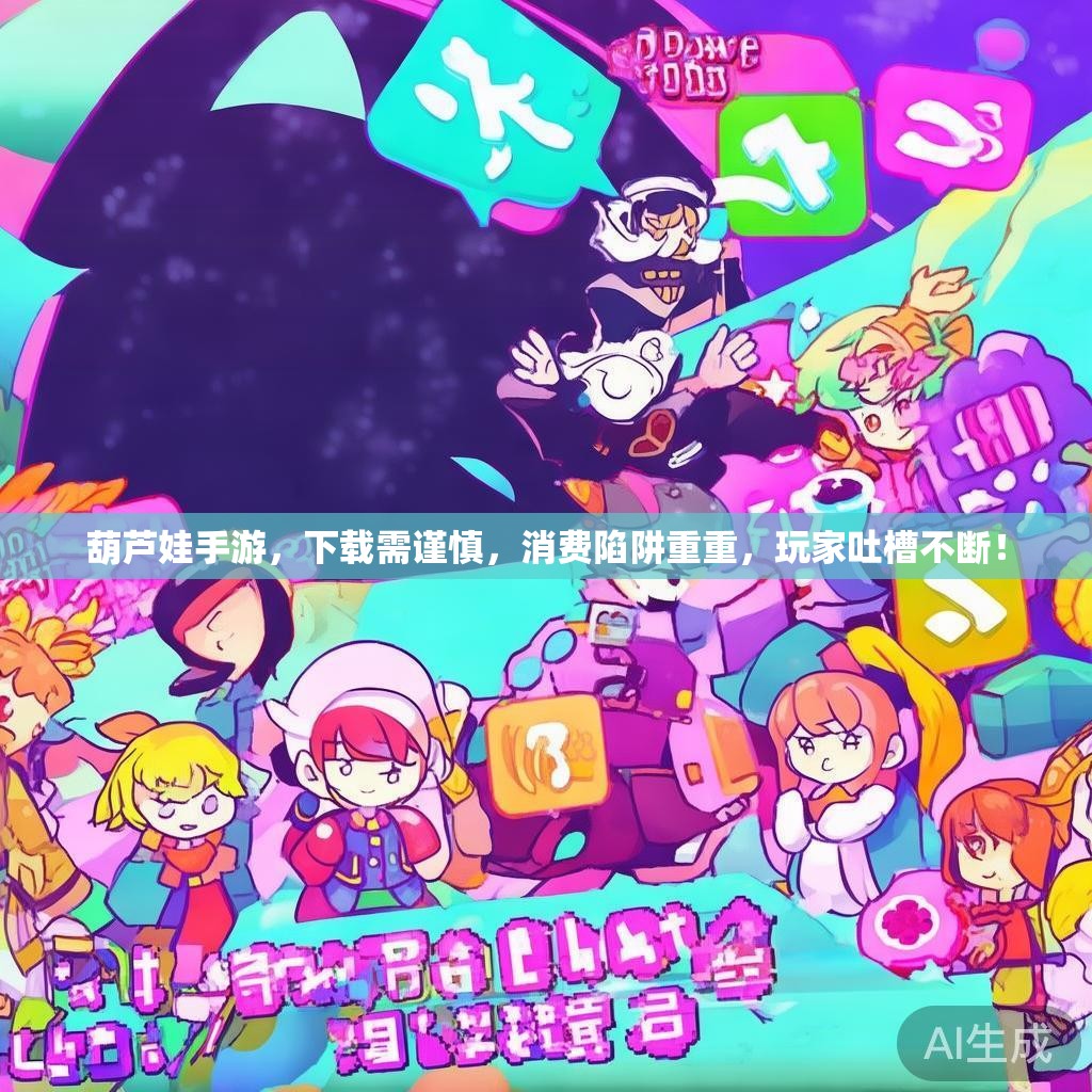 葫芦娃手游，下载需谨慎，消费陷阱重重，玩家吐槽不断！