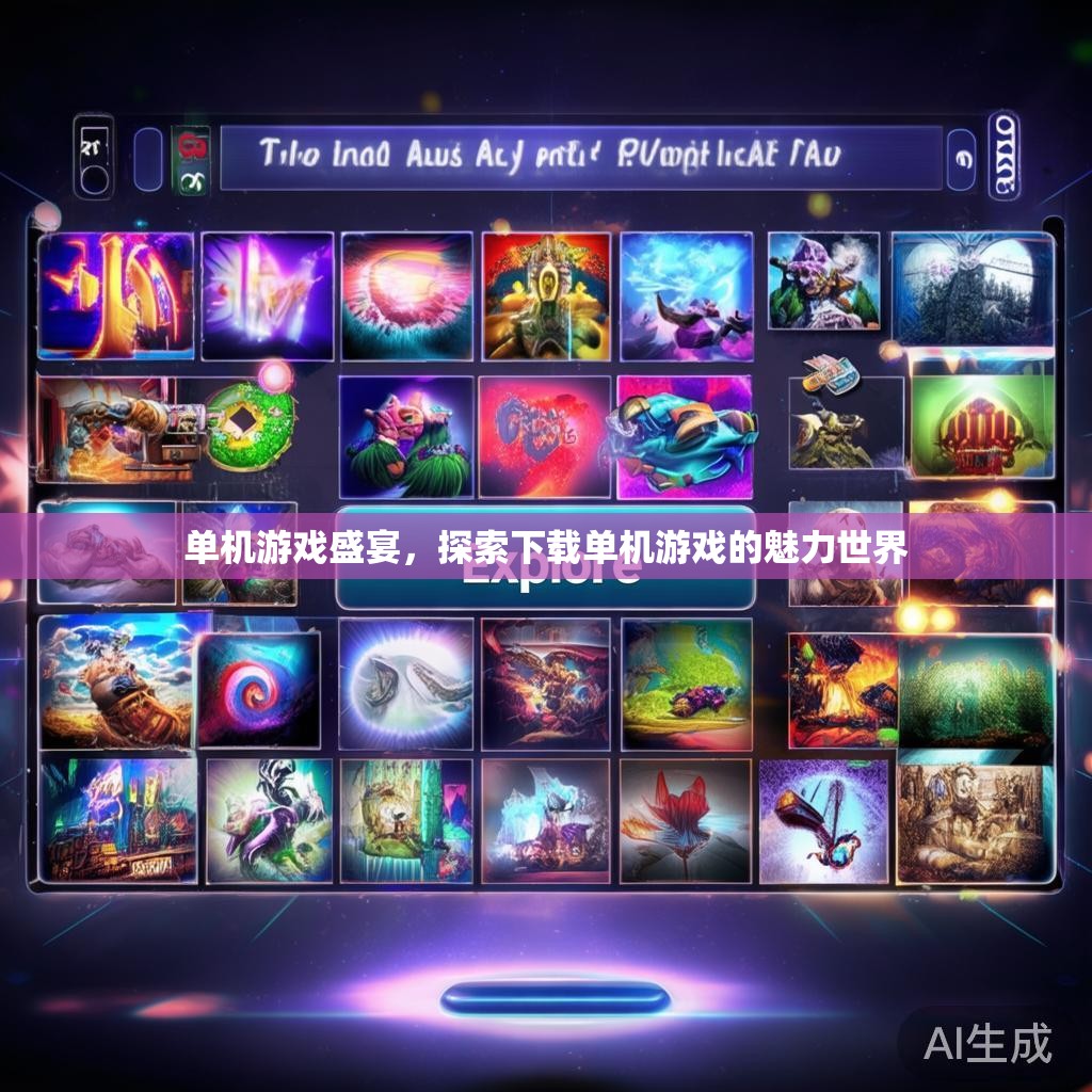 单机游戏盛宴，探索下载单机游戏的魅力世界