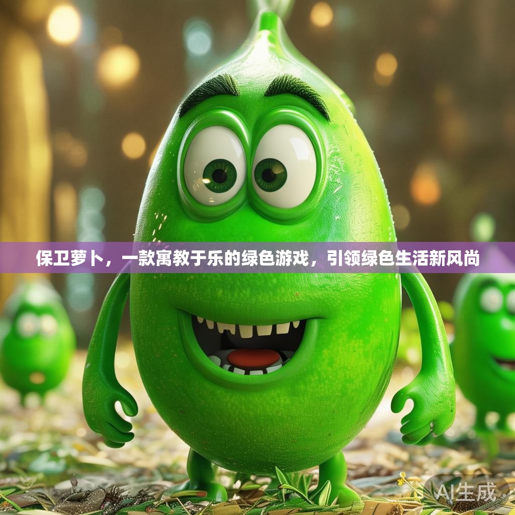 保卫萝卜，一款寓教于乐的绿色游戏，引领绿色生活新风尚