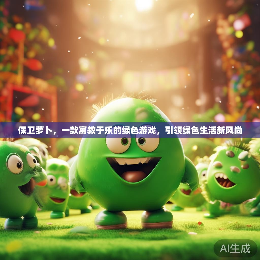 保卫萝卜，一款寓教于乐的绿色游戏，引领绿色生活新风尚