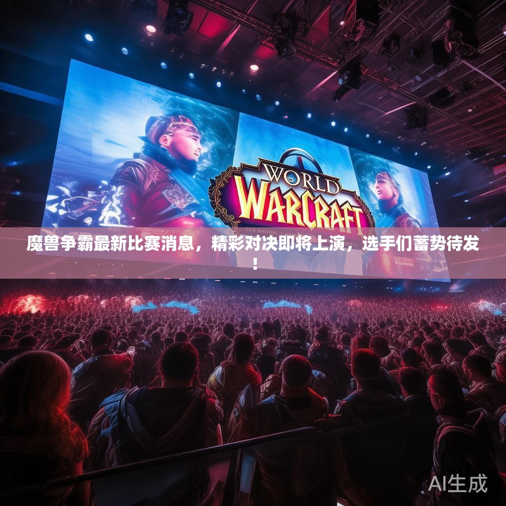 魔兽争霸最新比赛消息，精彩对决即将上演，选手们蓄势待发！