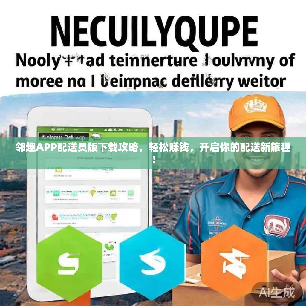 邻趣APP配送员版下载攻略，轻松赚钱，开启你的配送新旅程！