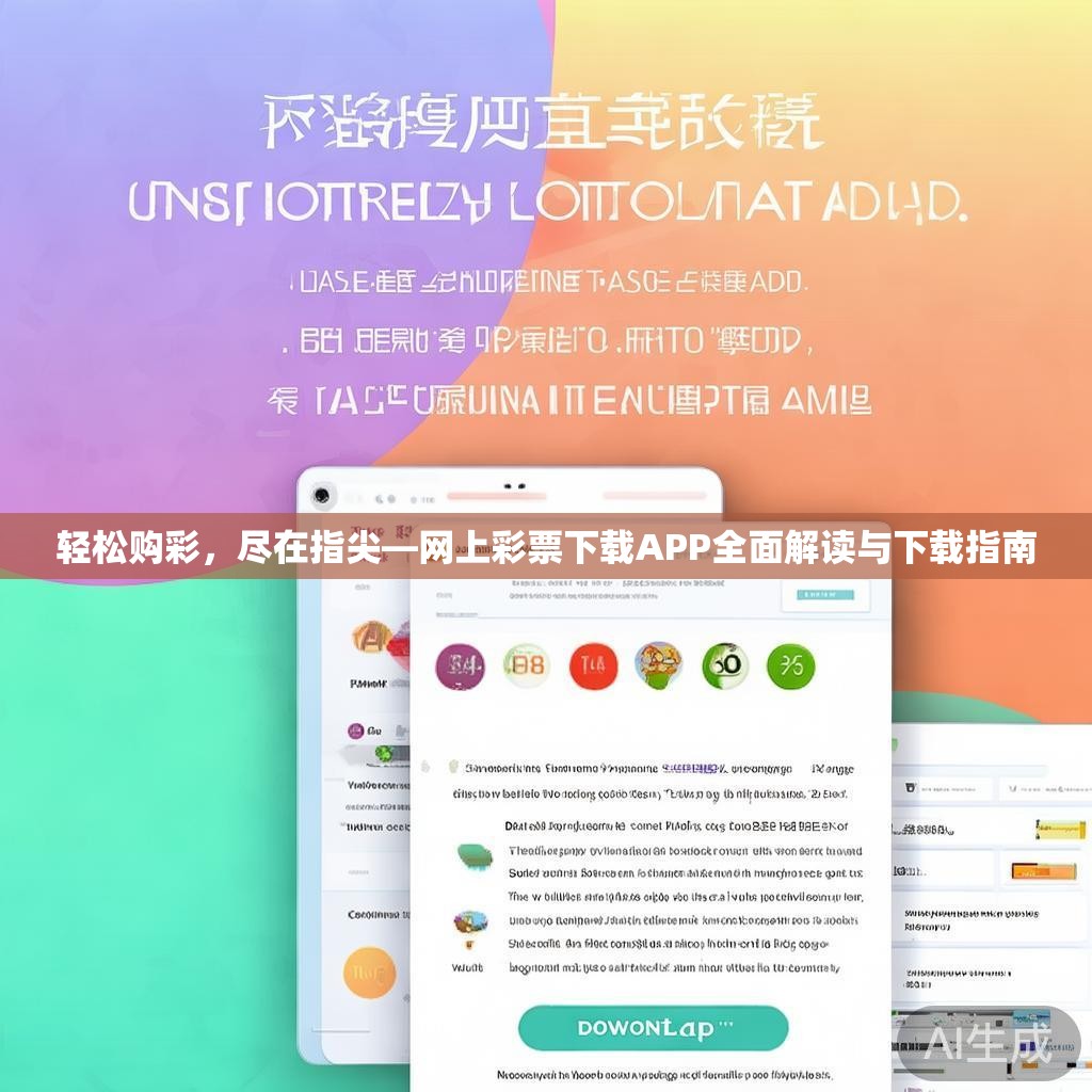 轻松购彩，尽在指尖—网上彩票下载APP全面解读与下载指南