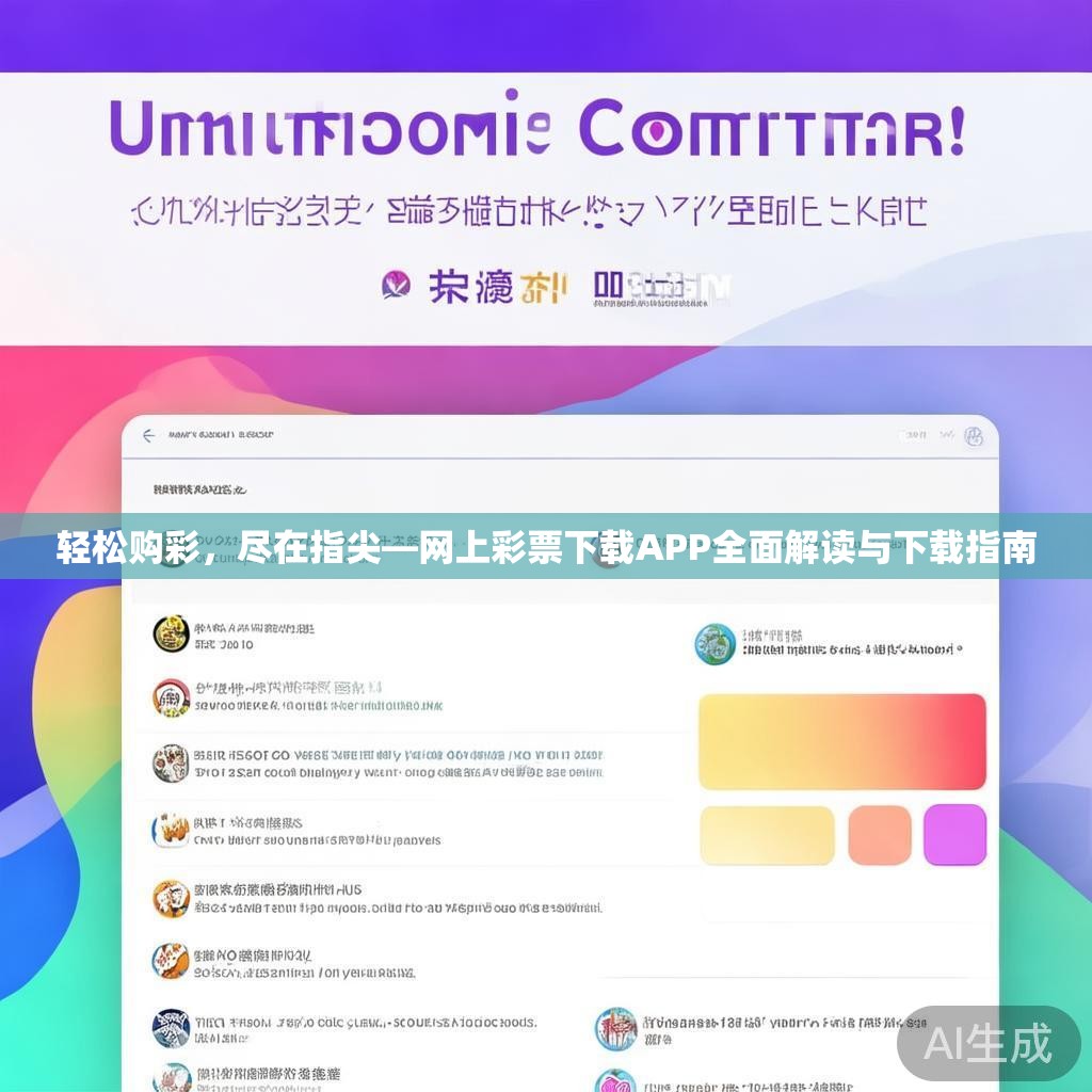 轻松购彩，尽在指尖—网上彩票下载APP全面解读与下载指南