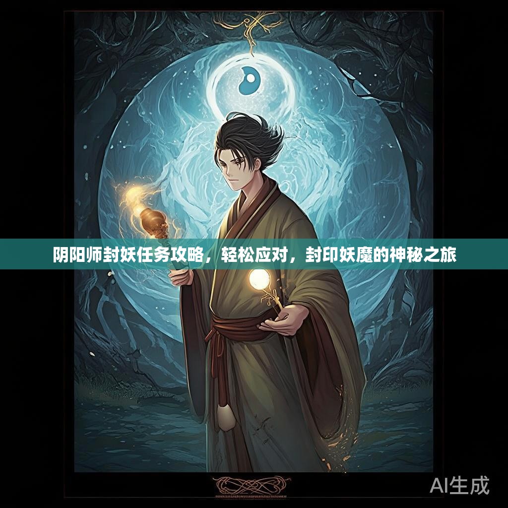 阴阳师封妖任务攻略，轻松应对，封印妖魔的神秘之旅