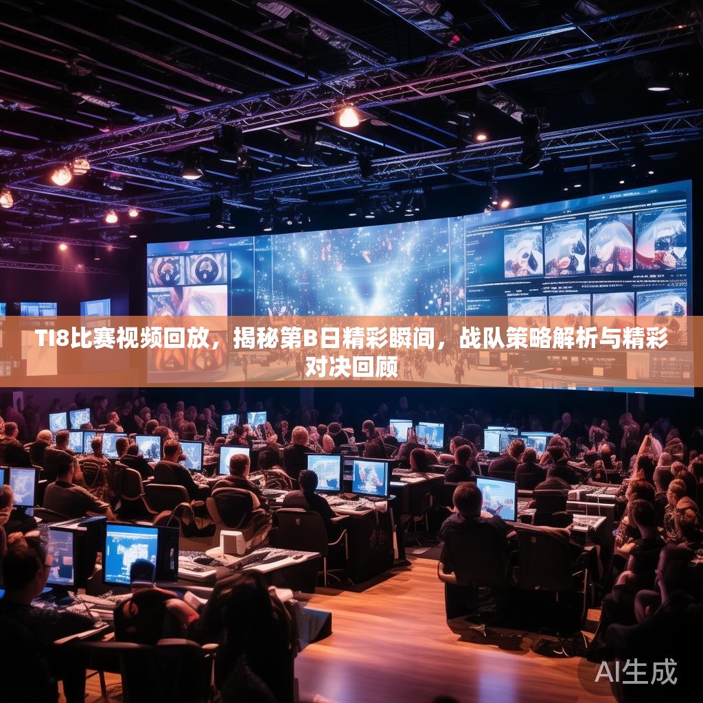 TI8比赛视频回放，揭秘第B日精彩瞬间，战队策略解析与精彩对决回顾