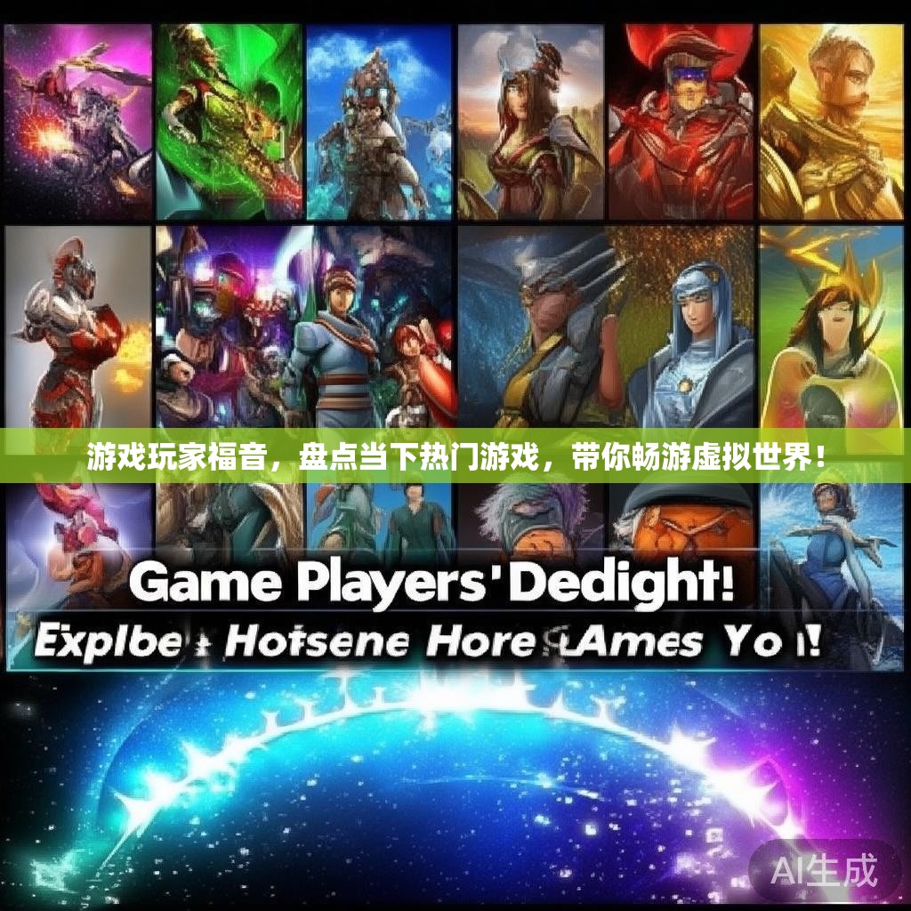 游戏玩家福音，盘点当下热门游戏，带你畅游虚拟世界！