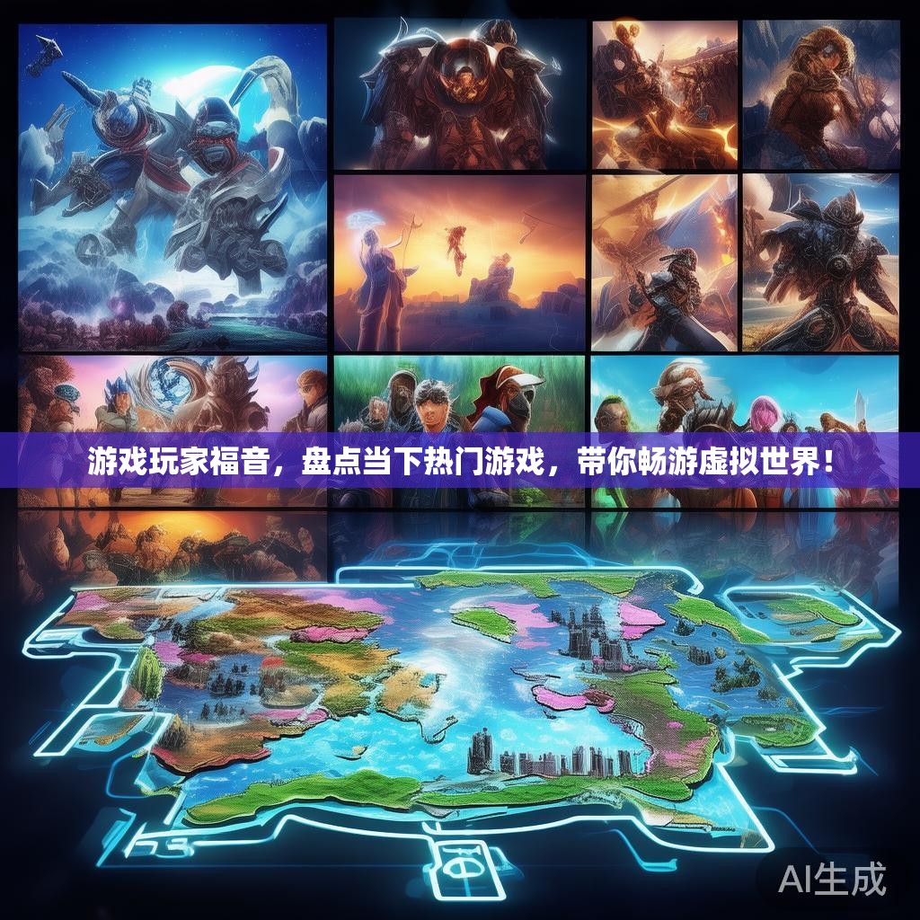 游戏玩家福音，盘点当下热门游戏，带你畅游虚拟世界！
