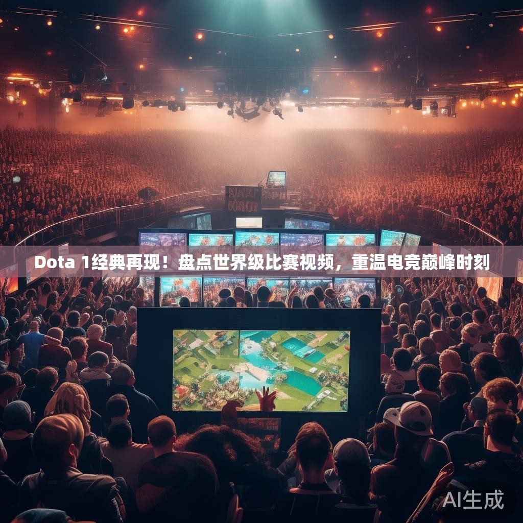 Dota 1经典再现！盘点世界级比赛视频，重温电竞巅峰时刻
