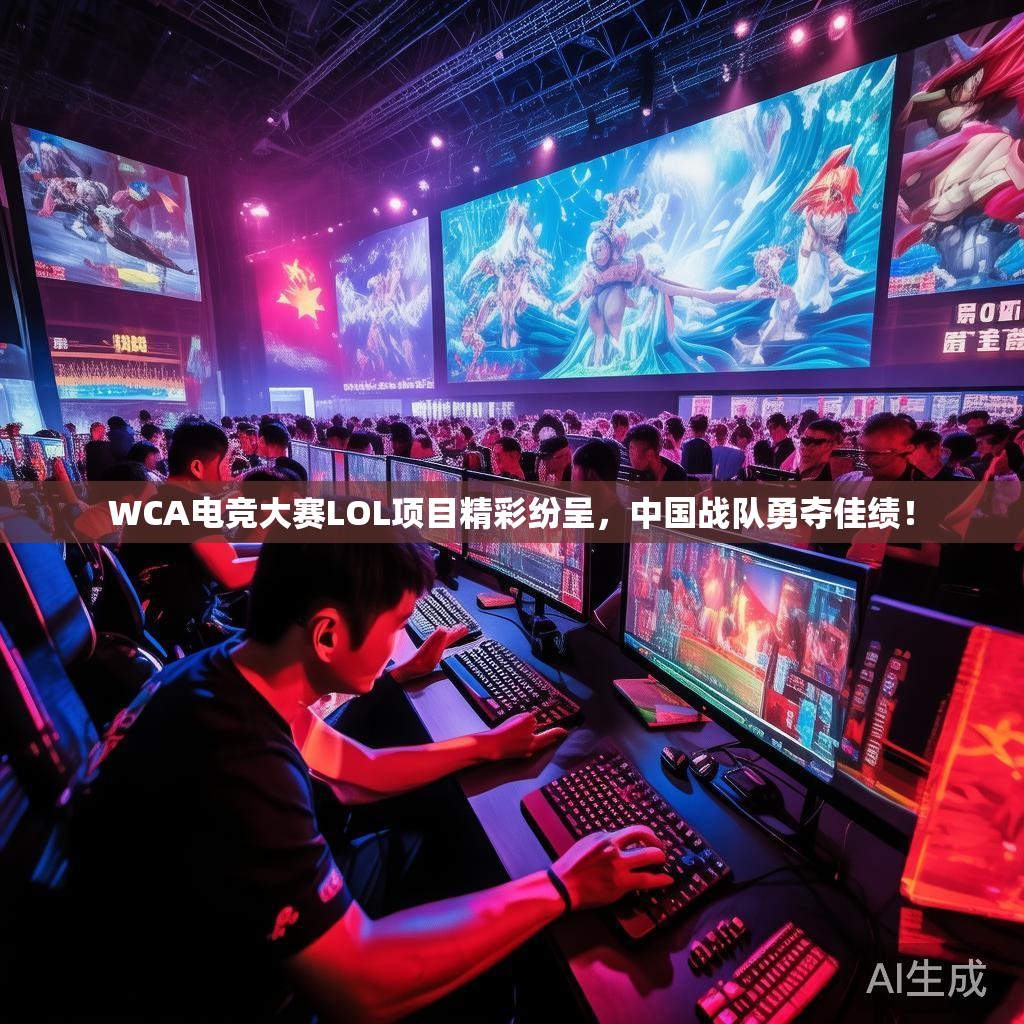 WCA电竞大赛LOL项目精彩纷呈，中国战队勇夺佳绩！