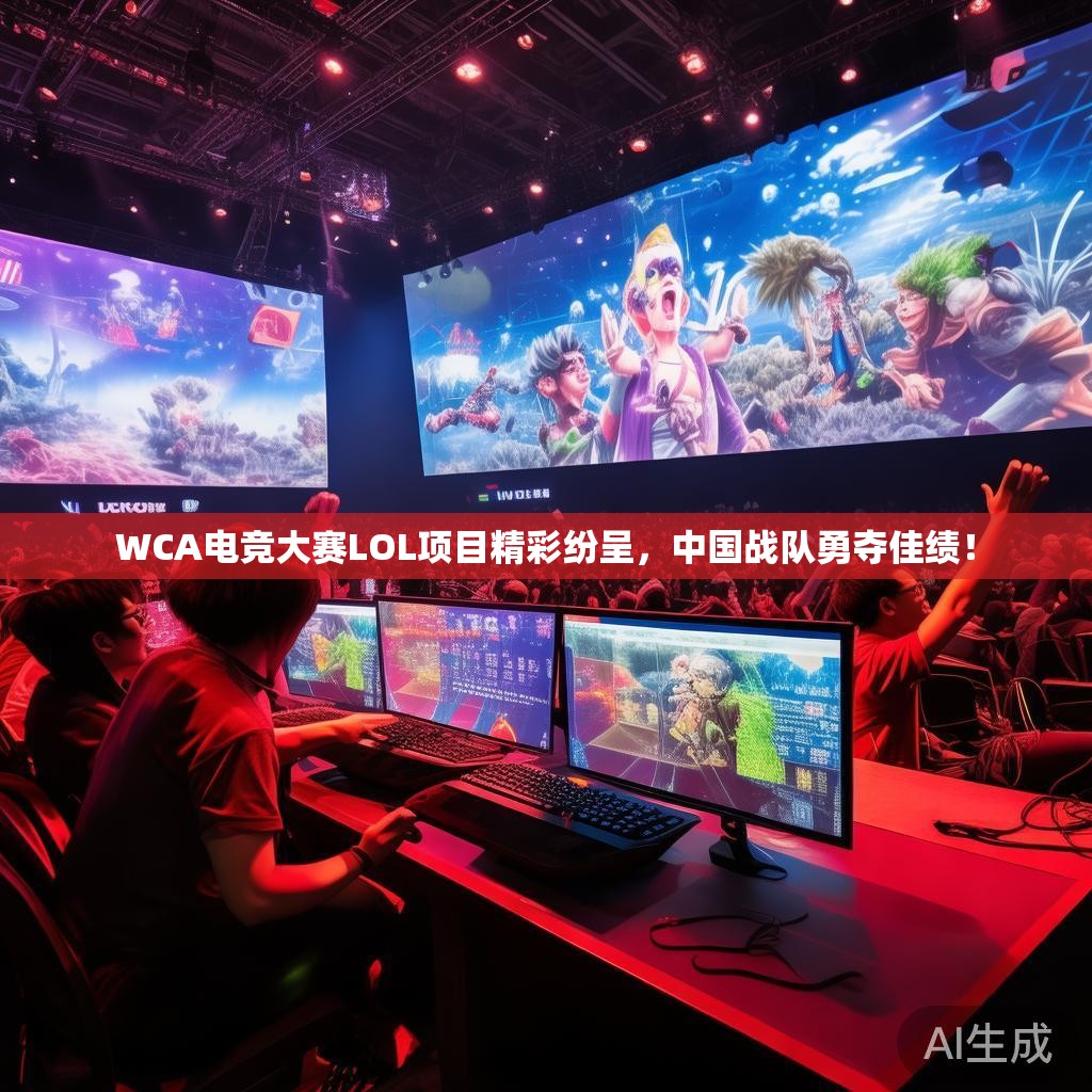 WCA电竞大赛LOL项目精彩纷呈，中国战队勇夺佳绩！