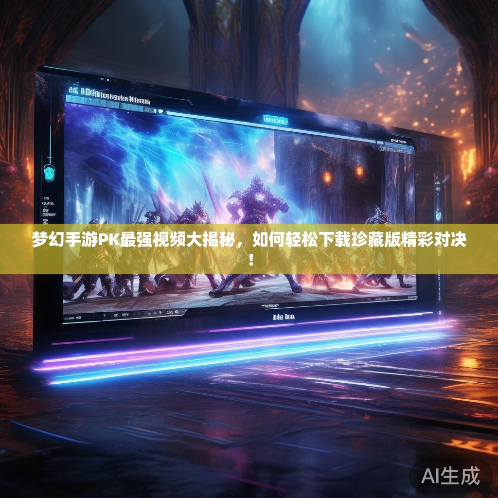 梦幻手游PK最强视频大揭秘,如何轻松下载珍藏版精彩对决! 梦幻手游PK最强视频大揭秘,如何轻松下载珍藏版精彩对决!