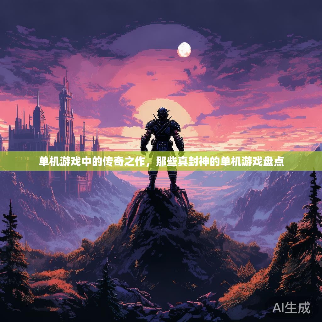 单机游戏中的传奇之作，那些真封神的单机游戏盘点