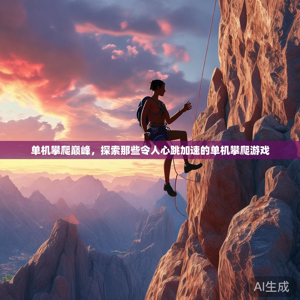单机攀爬巅峰，探索那些令人心跳加速的单机攀爬游戏