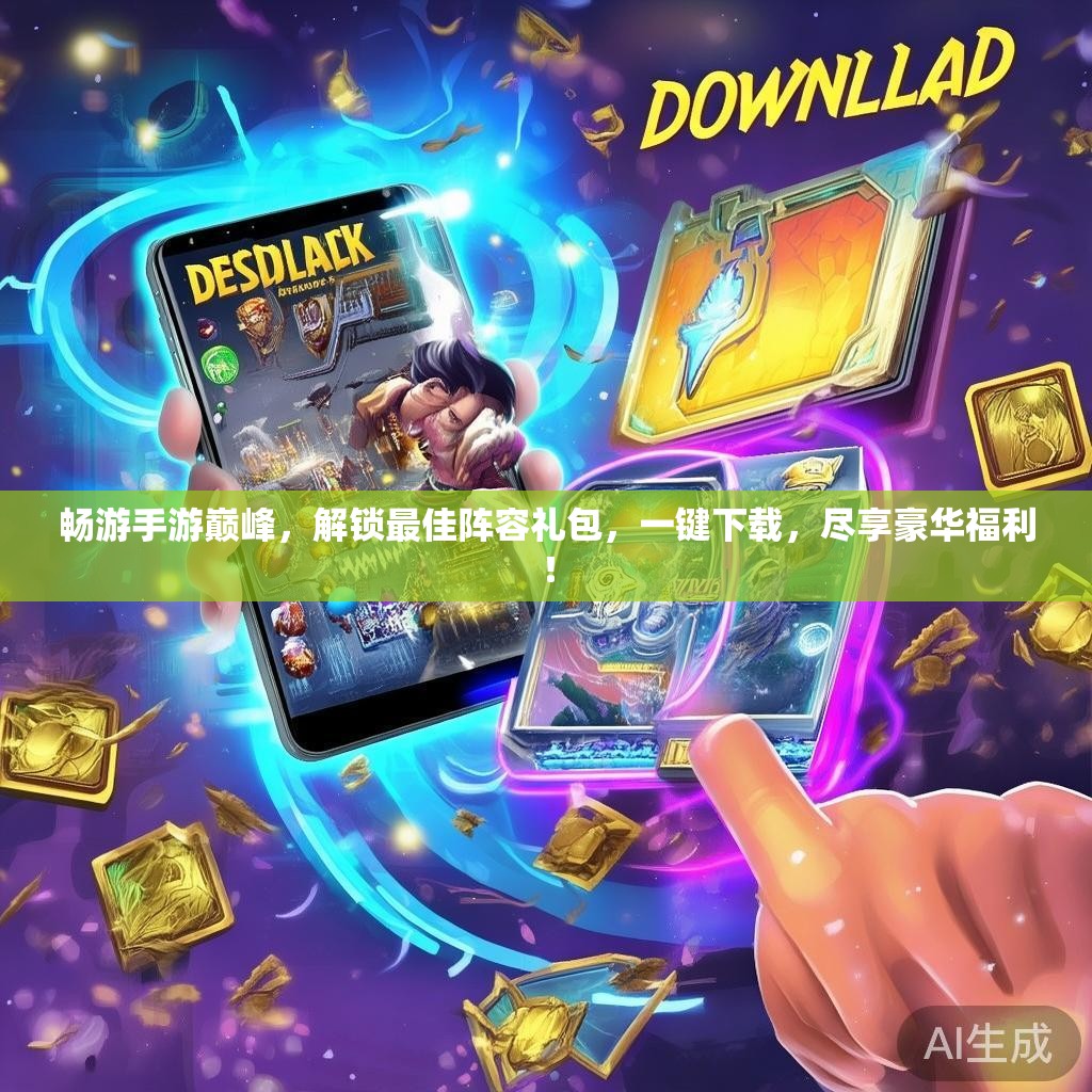 畅游手游巅峰，解锁最佳阵容礼包，一键下载，尽享豪华福利！