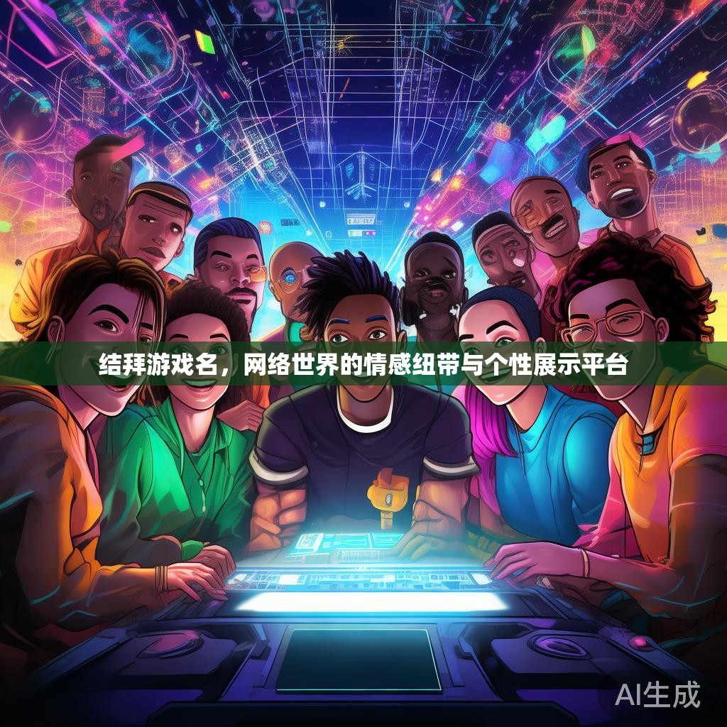结拜游戏名，网络世界的情感纽带与个性展示平台