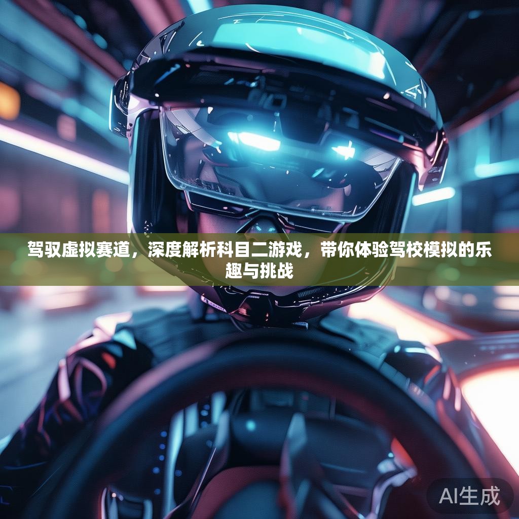 驾驭虚拟赛道，深度解析科目二游戏，带你体验驾校模拟的乐趣与挑战