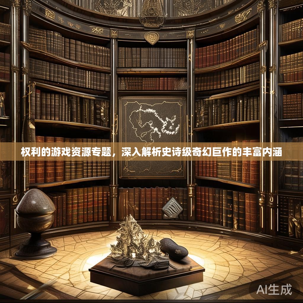 权利的游戏资源专题，深入解析史诗级奇幻巨作的丰富内涵
