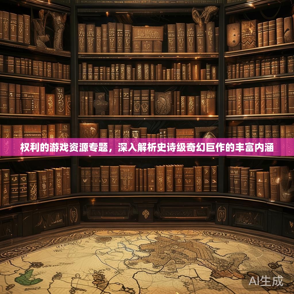 权利的游戏资源专题，深入解析史诗级奇幻巨作的丰富内涵