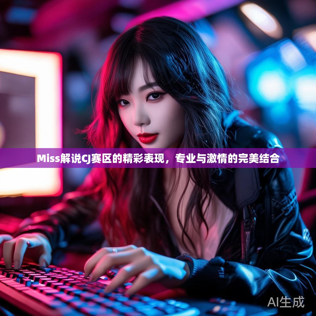 Miss解说CJ赛区的精彩表现，专业与激情的完美结合