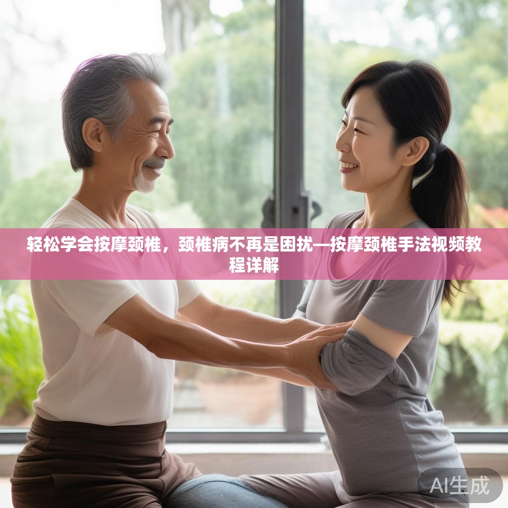 轻松学会按摩颈椎，颈椎病不再是困扰—按摩颈椎手法视频教程详解