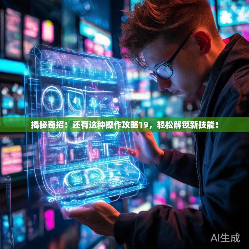 揭秘奇招！还有这种操作攻略19，轻松解锁新技能！