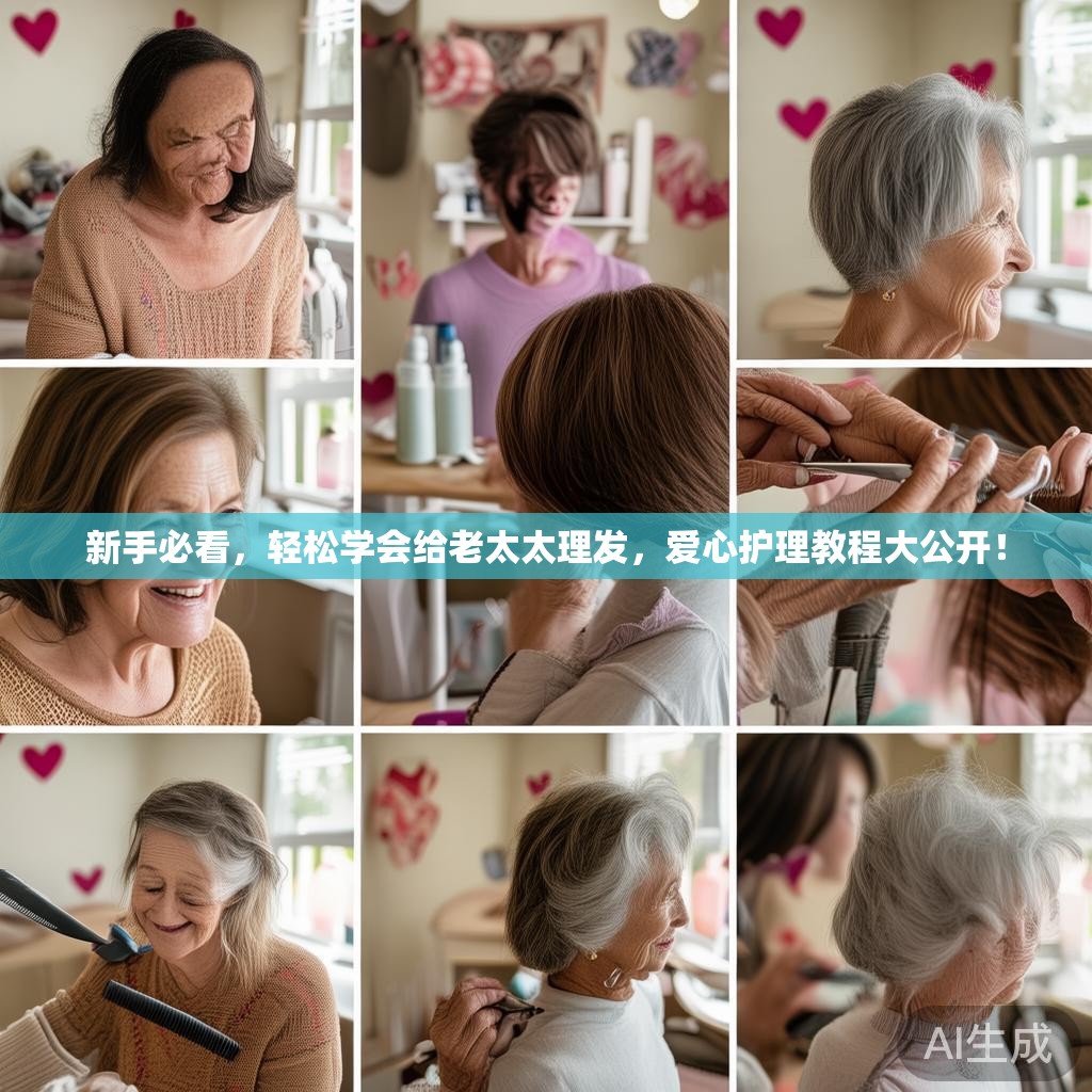 新手必看,轻松学会给老太太理发,爱心护理教程大公开! 新手必看,轻松学会给老太太理发,爱心护理教程大公开!