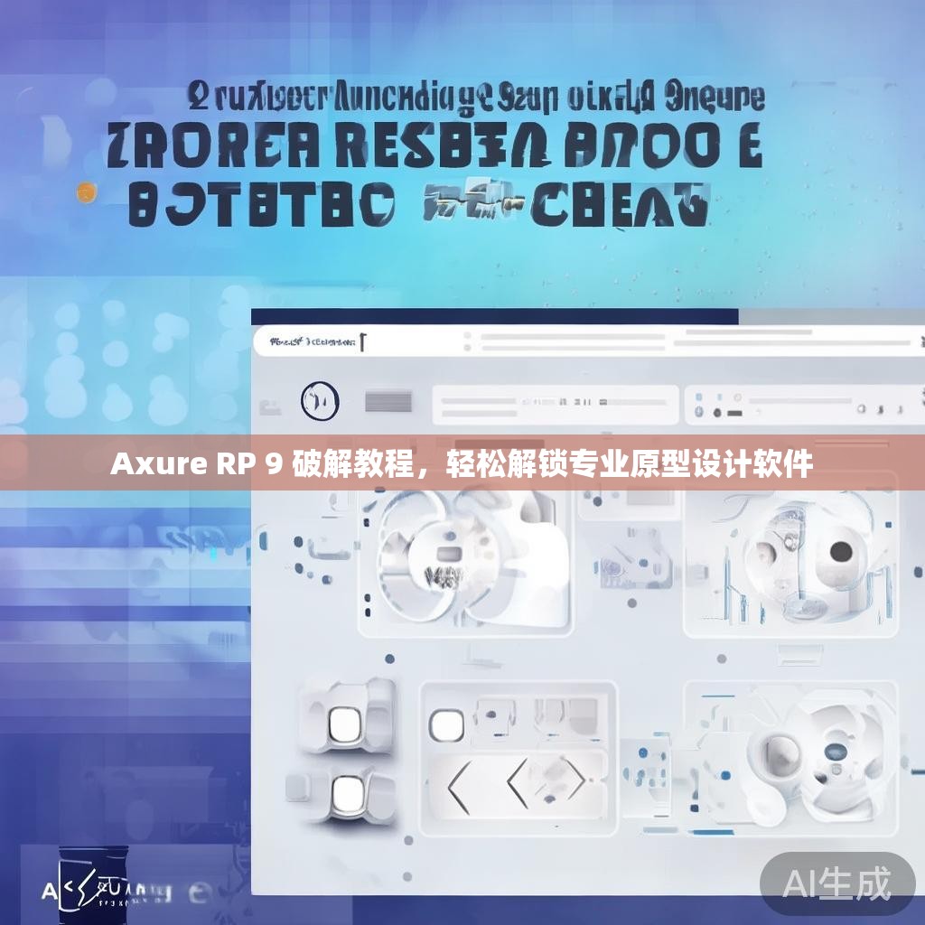 Axure RP 9 破解教程，轻松解锁专业原型设计软件