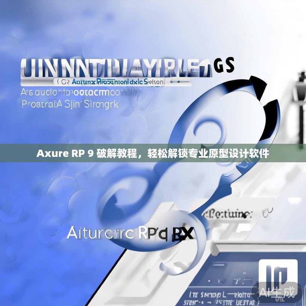 Axure RP 9 破解教程，轻松解锁专业原型设计软件