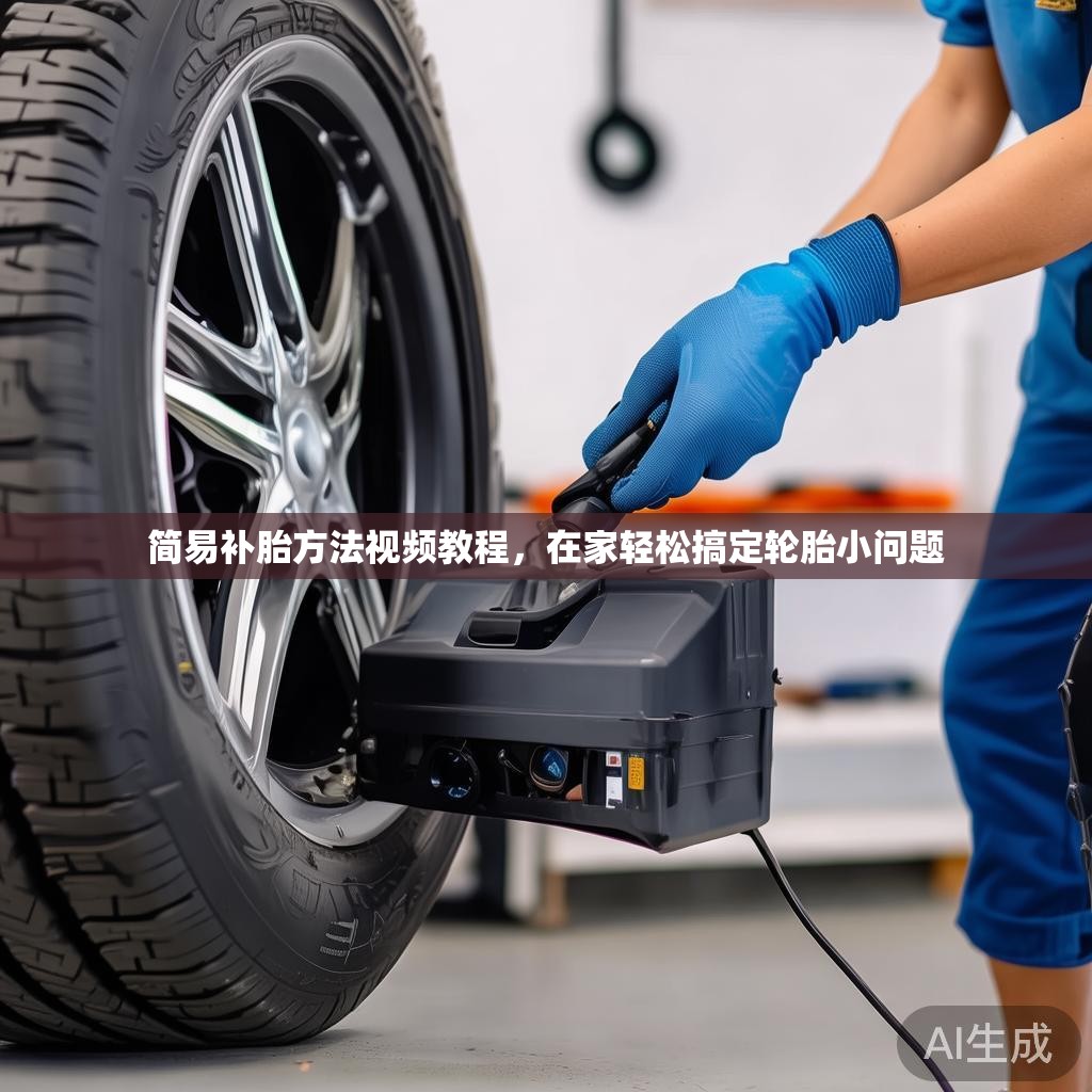 简易补胎方法视频教程，在家轻松搞定轮胎小问题
