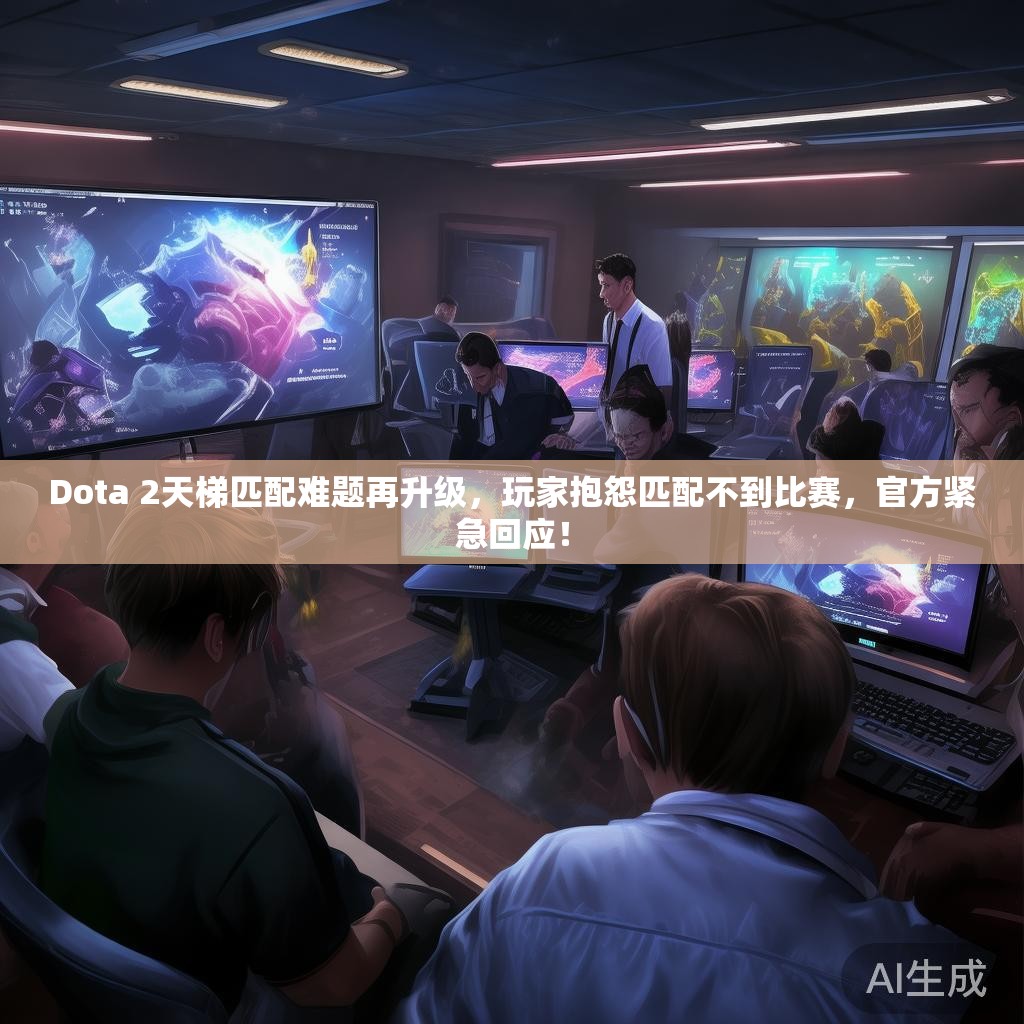 Dota 2天梯匹配难题再升级，玩家抱怨匹配不到比赛，官方紧急回应！