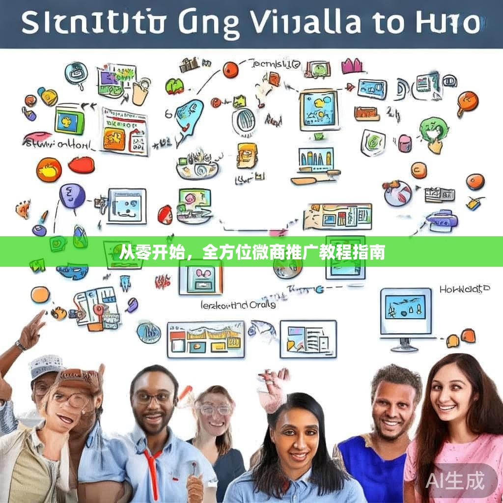 从零开始，全方位微商推广教程指南