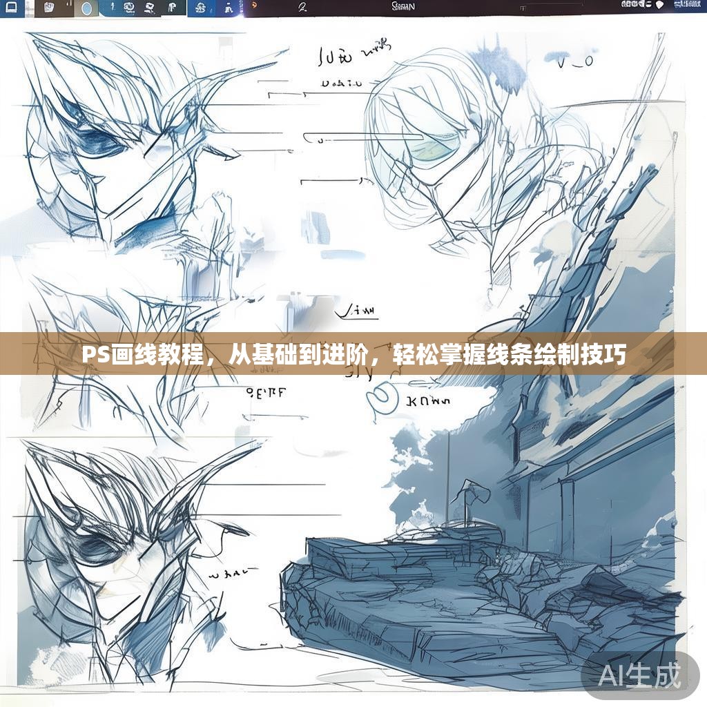 PS画线教程，从基础到进阶，轻松掌握线条绘制技巧