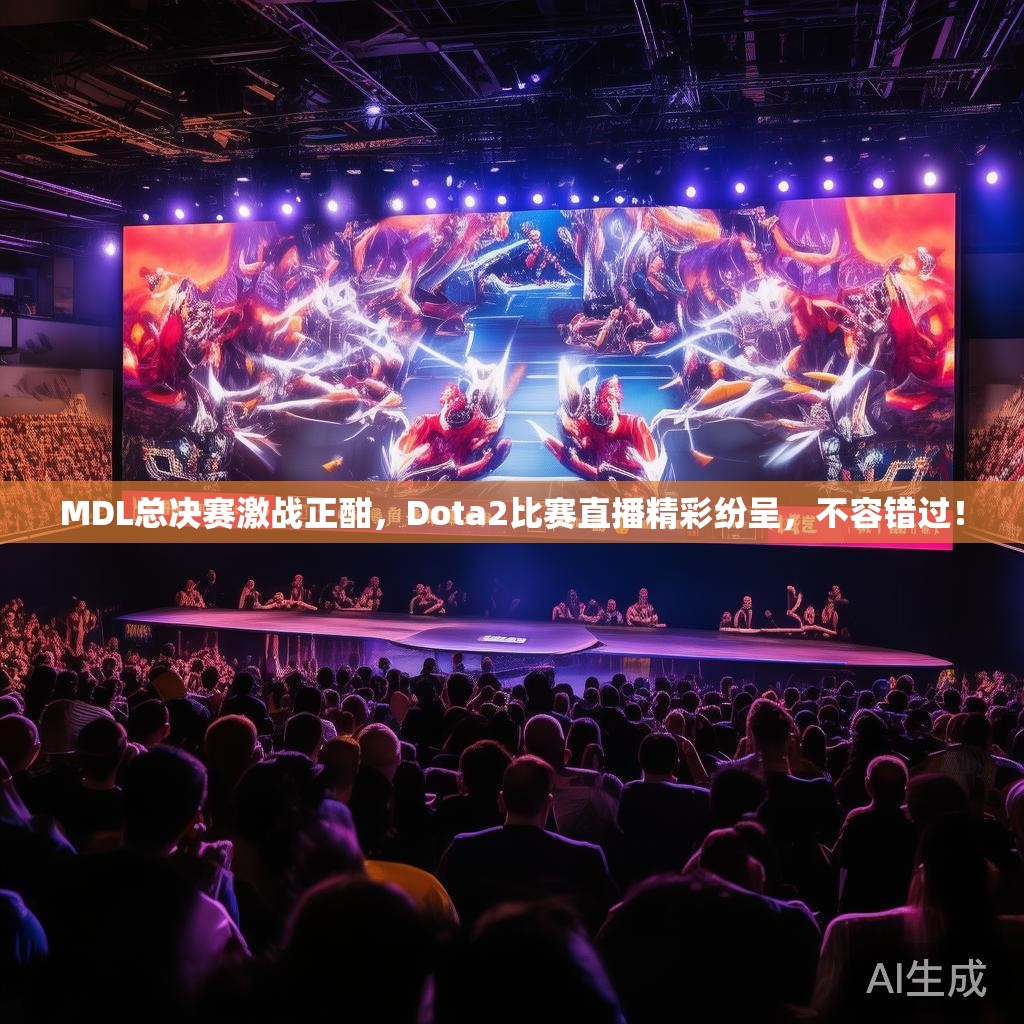 MDL总决赛激战正酣，Dota2比赛直播精彩纷呈，不容错过！