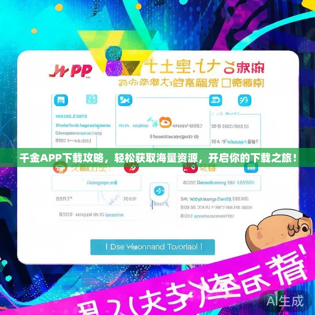 千金APP下载攻略，轻松获取海量资源，开启你的下载之旅！