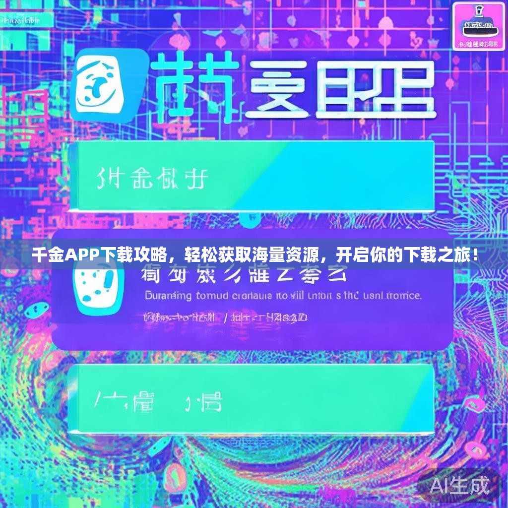 千金APP下载攻略，轻松获取海量资源，开启你的下载之旅！