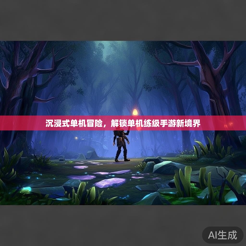 沉浸式单机冒险，解锁单机练级手游新境界