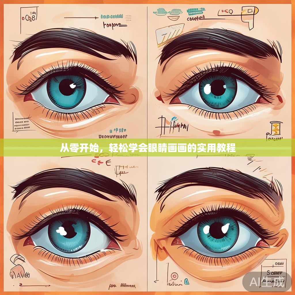 从零开始,轻松学会眼睛画画的实用教程 从零开始,轻松学会眼睛画画的实用教程