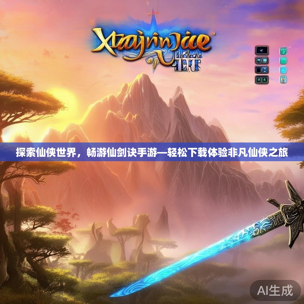探索仙侠世界,畅游仙剑诀手游—轻松下载体验非凡仙侠之旅 探索仙侠世界,畅游仙剑诀手游—轻松下载体验非凡仙侠之旅