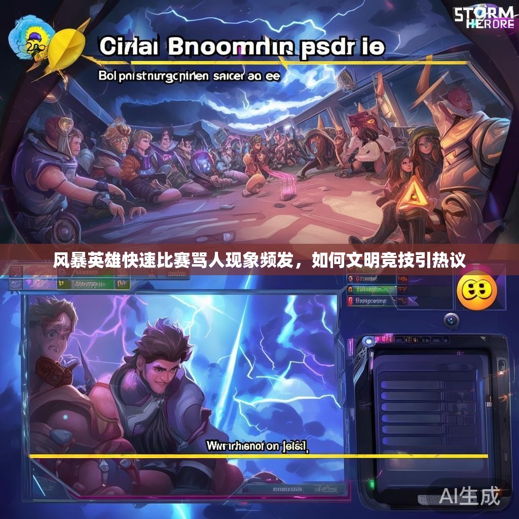 风暴英雄快速比赛骂人现象频发,如何文明竞技引热议 风暴英雄快速比赛骂人现象频发,如何文明竞技引热议