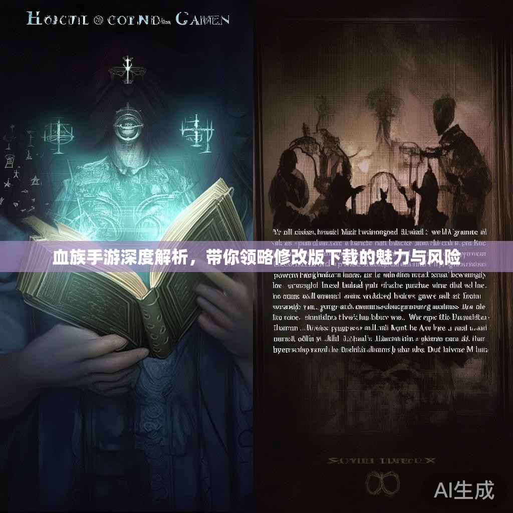 血族手游深度解析,带你领略修改版下载的魅力与风险 血族手游深度解析,带你领略修改版下载的魅力与风险