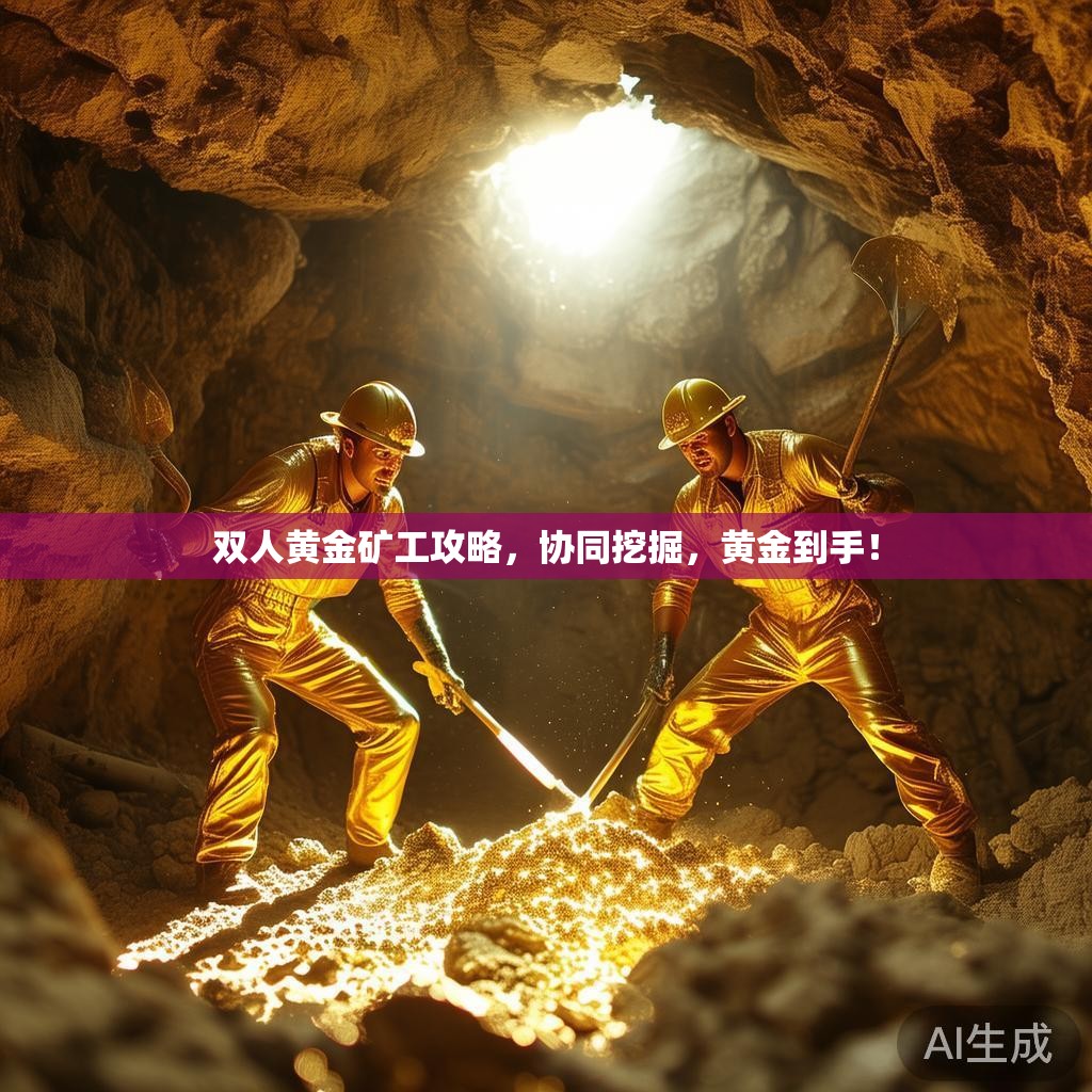 双人黄金矿工攻略，协同挖掘，黄金到手！