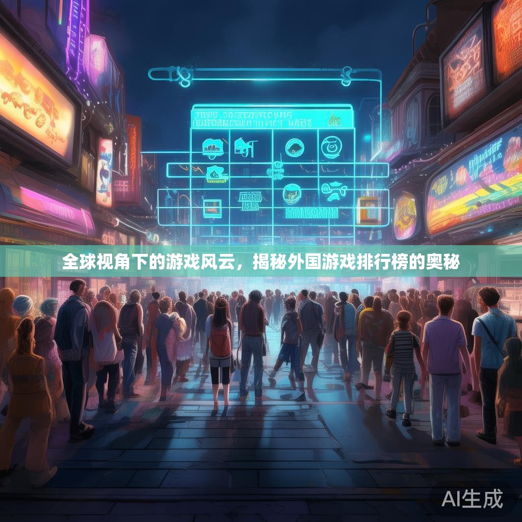 全球视角下的游戏风云，揭秘外国游戏排行榜的奥秘