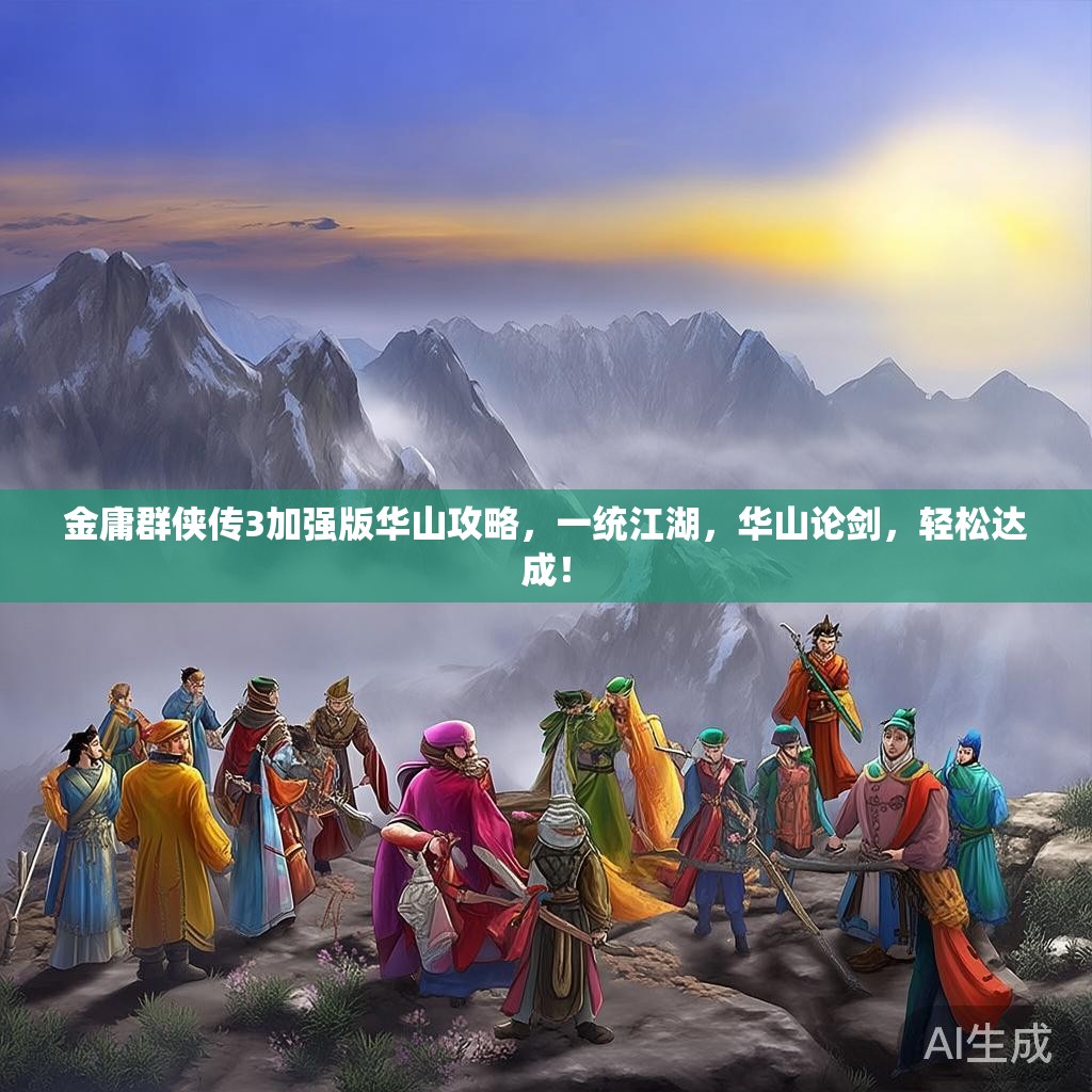金庸群侠传3加强版华山攻略，一统江湖，华山论剑，轻松达成！
